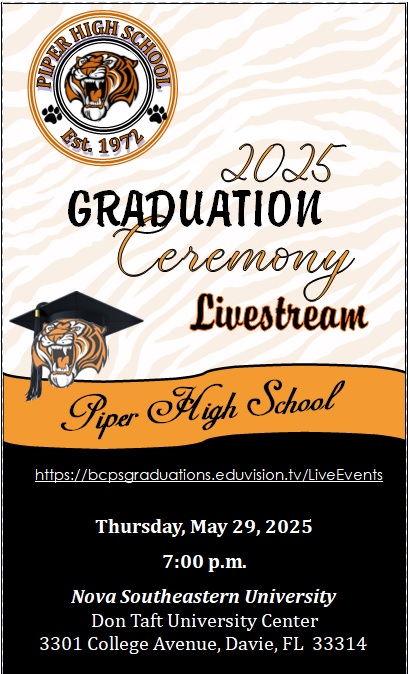  Piper High School 2025 Graduation Ceremony
